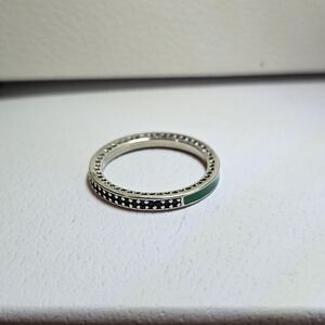 Pandora blue Ring band